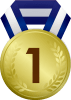 Medallie, 1. Platz