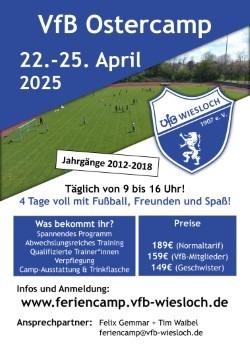 Ostercamp am 22.-25. April 2025